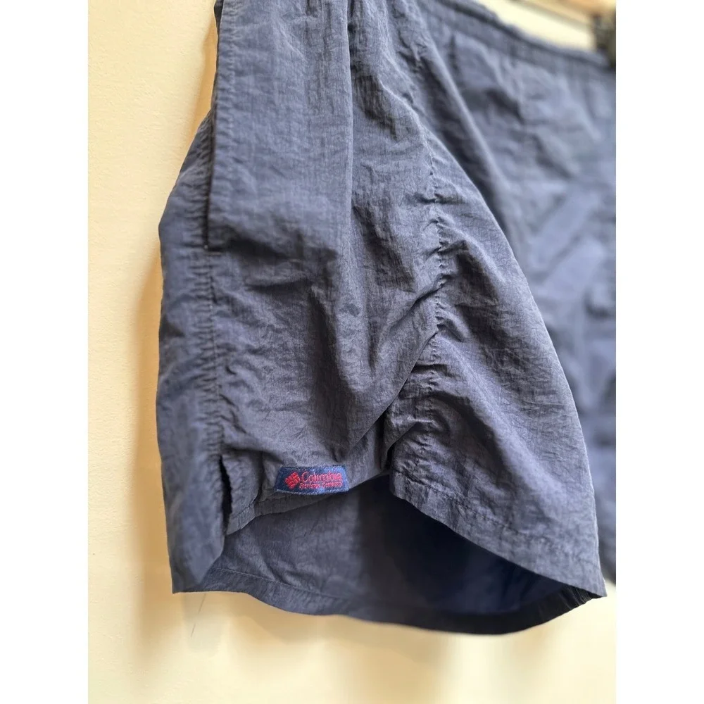 Vintage Columbia Sportswear‎ Navy Blue Trunks Mens M 90s & 00's AM4022 Blokecore